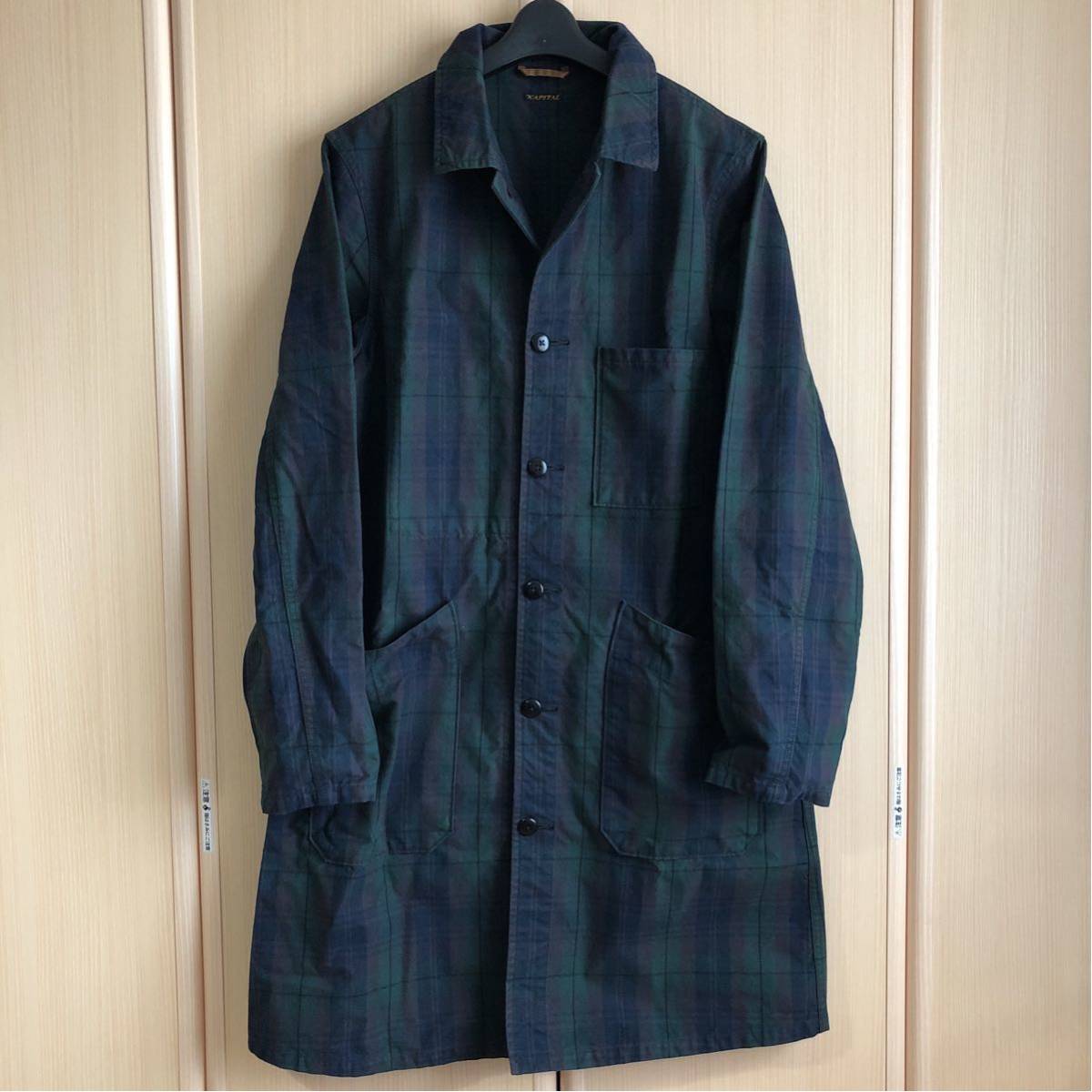 本物保証，最新作 KAPITAL チェック ショップコート キャピタル 2(男性用)｜売買されたオークション情報、yahooの商品情報をアーカイブ公開 - オークファン 男性用