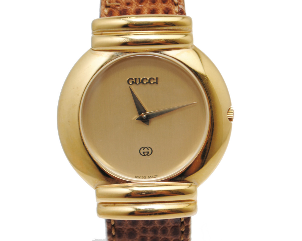 nanahachiya】GUCCI グッチ 5300M ゴールド シャンパン文字盤 メンズ
