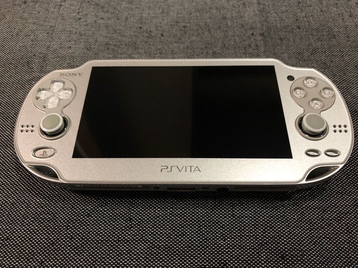 Vita PlayStation アイスシルバー PS PCH-1000 SONY Wi-Fiモデル Wi-Fi 