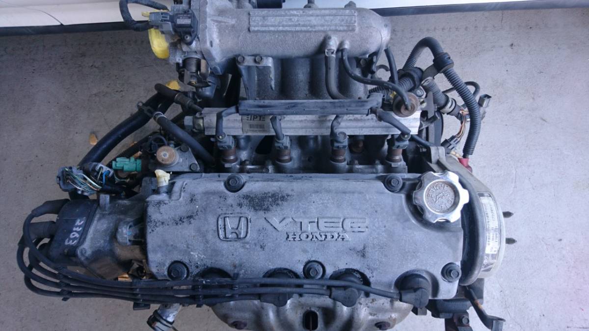 【大得価，定番】 EJ1 シビッククーペ D16A型 エンジンASSY 補器付属 実動車取外し(エンジン本体)｜売買されたオークション情報、yahooの商品情報をアーカイブ公開 - オークファン ホンダ用