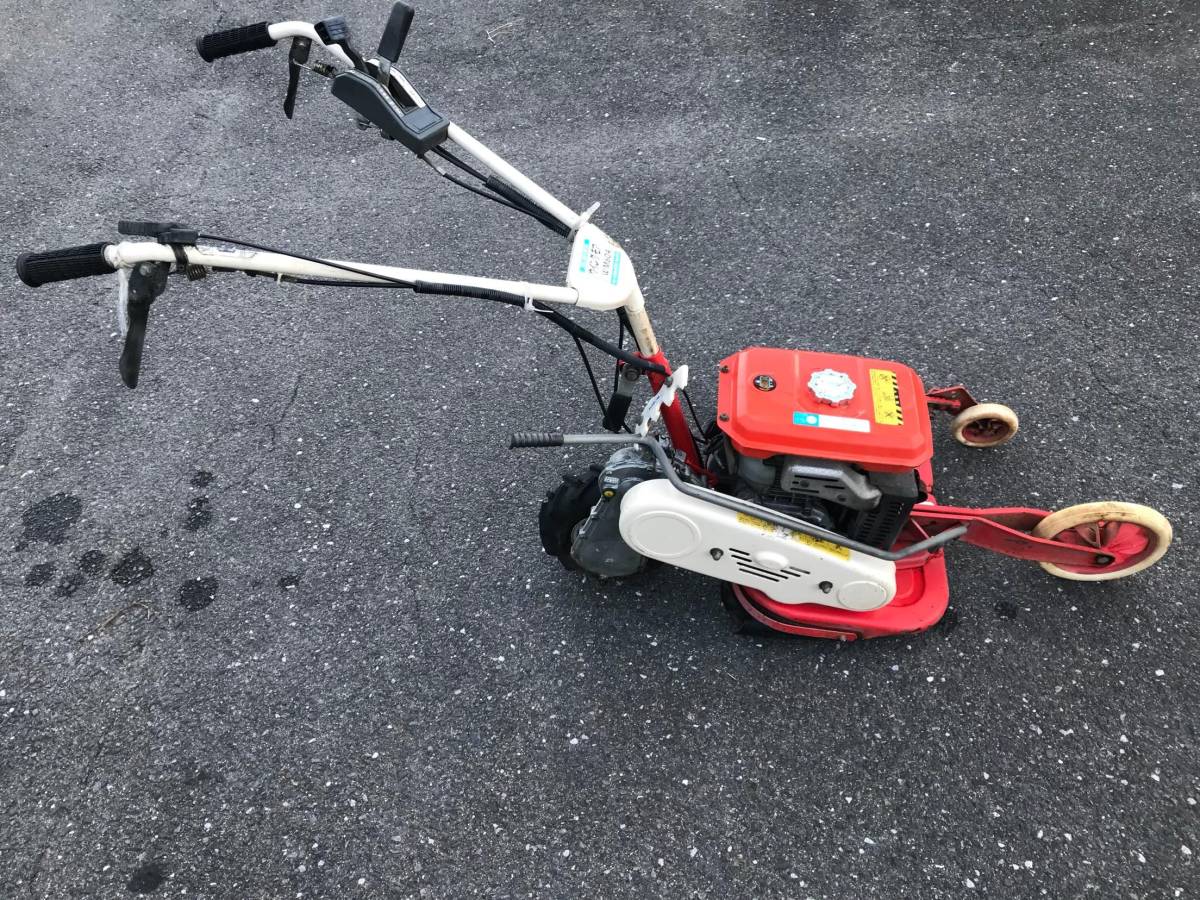 オーレック WM604 ウィングモア 自走二面あぜ草刈機 2連畦草 GH120-