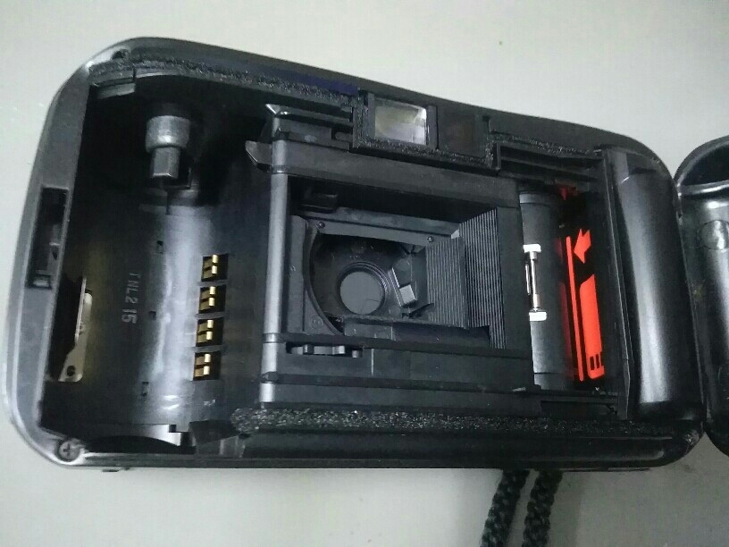 OLYMPUS μ【mju:】フィルムカメラ 作動確認済み リチウム電池、ケース