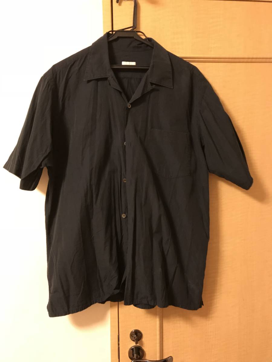 COMOLI コモリ サマーウール COMOLI コモリ オープンカラーシャツ Navy