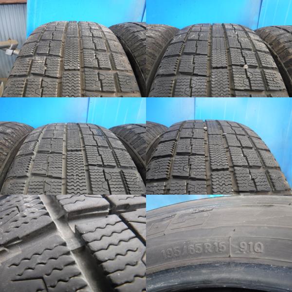 送料無料●8～9分山 4本 TOYO 195/65R15 GARIT G5 15インチ●20601