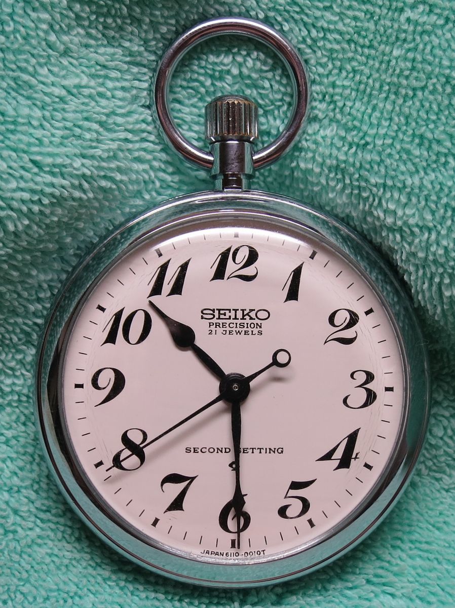 美術品・アンティーク・コレクション SEIKO 懐中時計 手巻き 鉄道時計
