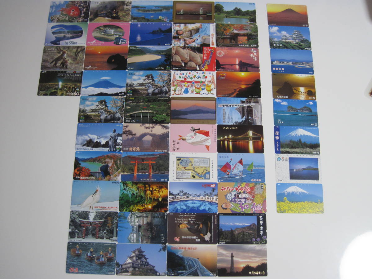 ◆送料込み◆テレホンカード未使用品◆50度数44枚と105度数8枚30000円分_1