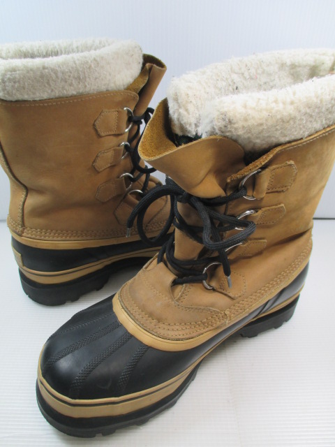 SOREL ソレル カリブー ソレル:25.0cm:スノーブーツ:茶:カリブー