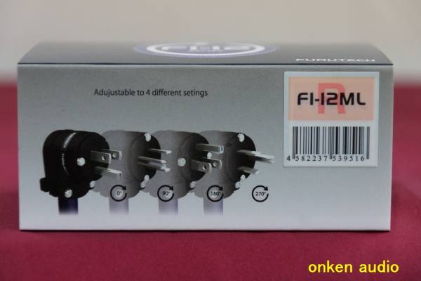 再発送用 Furutech フルテック FI-12ML(R) 1個 L型電源プラグ 超特価