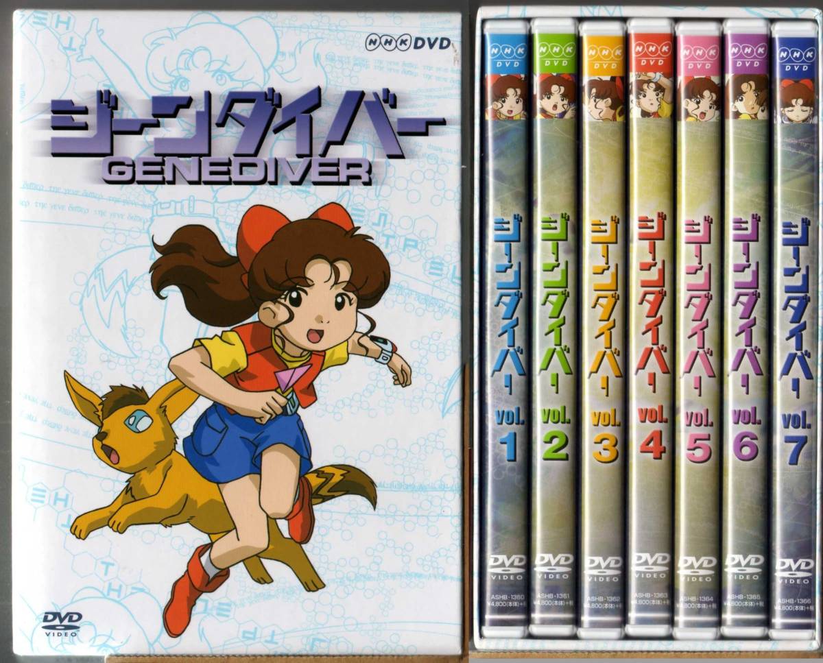 NHKアニメDVD◇ジーンダイバー DVD-BOX◇GENEDIVER◇ASHB-1264◇カード