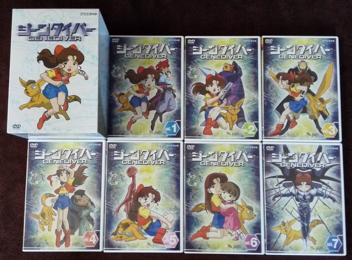 NHKアニメDVD◇ジーンダイバー DVD-BOX◇GENEDIVER◇ASHB-1264◇カード