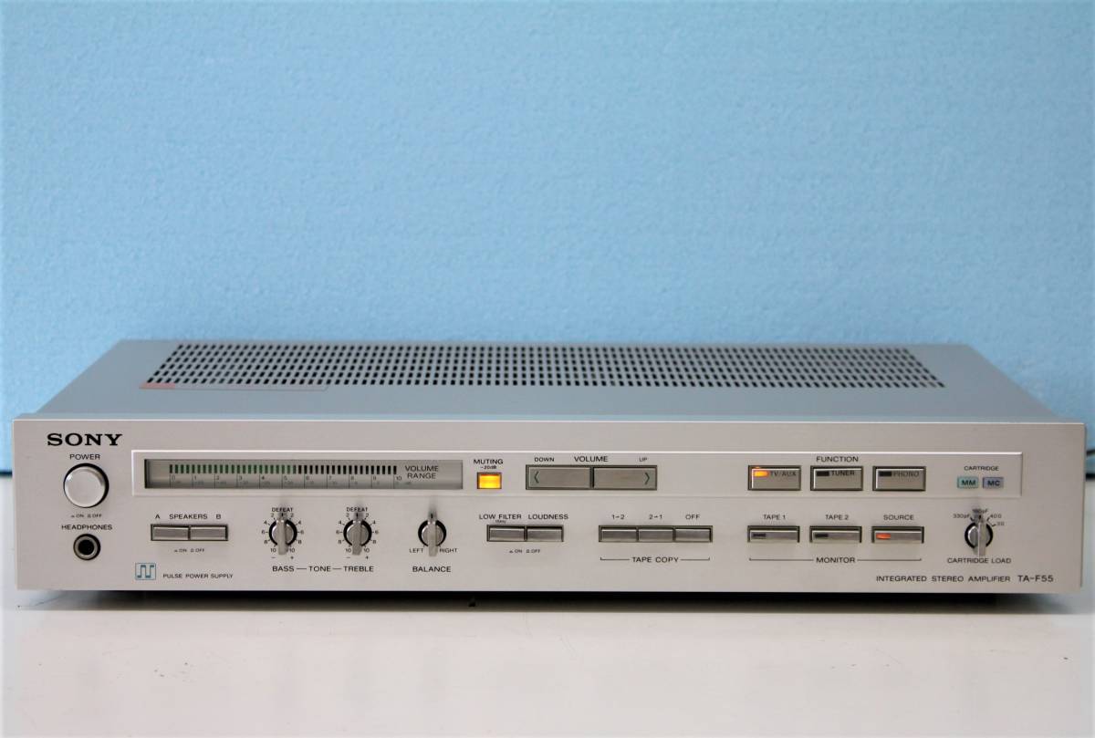 TA-F55 SONY | ソニー - 整備済みアンプSONY 日刊もしくは週間