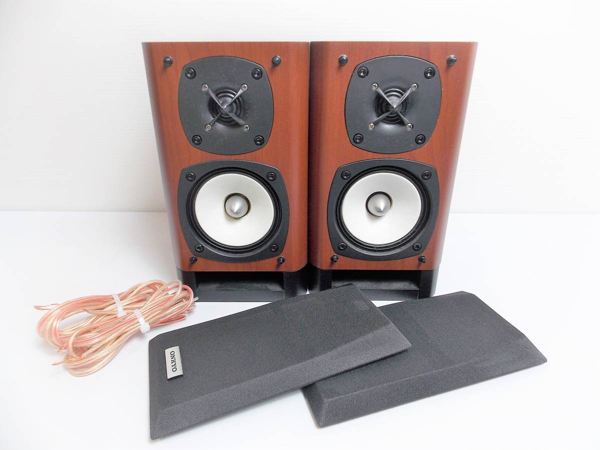 ONKYO ペア D-55EX ONKYOD-55EXオンキョー 2ウェイスピーカーシステム 
