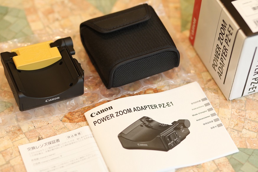 キヤノン☆Canon EF-S 18-135mm USM 専用パワーズームアダプター PZ-E1