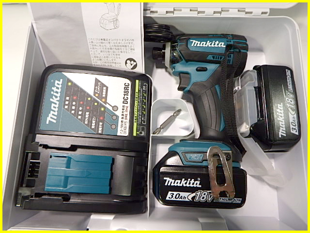 展示品/マキタ◇18V/インパクトドライバー/TD149DRFX☆電池3.0Ah 