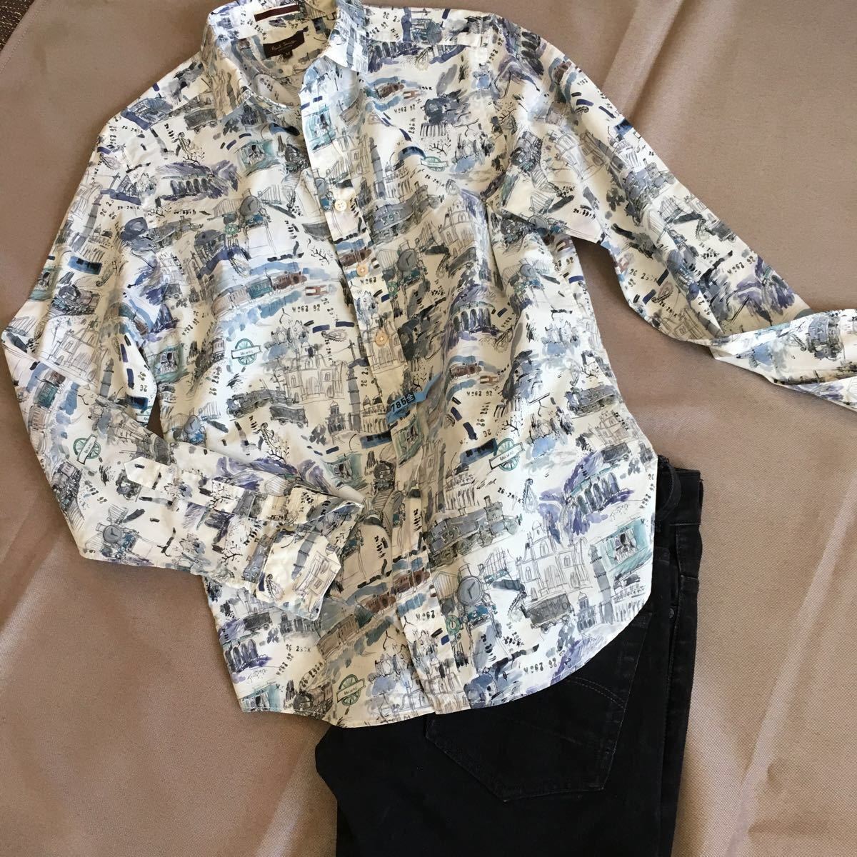 超美品! ポール・スミス メン M シャツ Paul ポールスミス Smith 