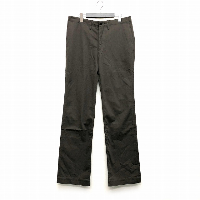 【人気定番，お得】 ザ フラットヘッド THE FLAT HEAD GOOGIES コットン パンツ ワイド チノパン チノパンツ チャコールグレー 34 GC02 メンズ(ボトムス)｜売買されたオークション情報、yahooの商品情報をアーカイブ公開 ボトムス