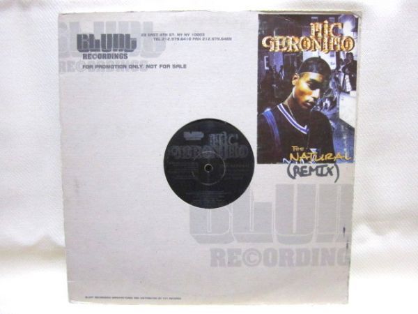 US PROMO ONLY/ステッカー付き/MIC GERONIMO - THE NATURAL (CLARK