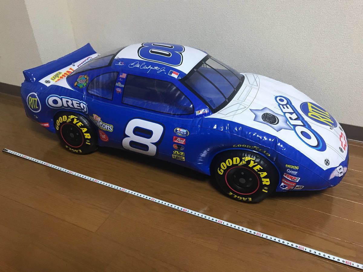 NASCAR - 0 Freeway Insurance GLEN Nabisco NASCAR 自動車 空ビ 空気 ビニール 風船 青