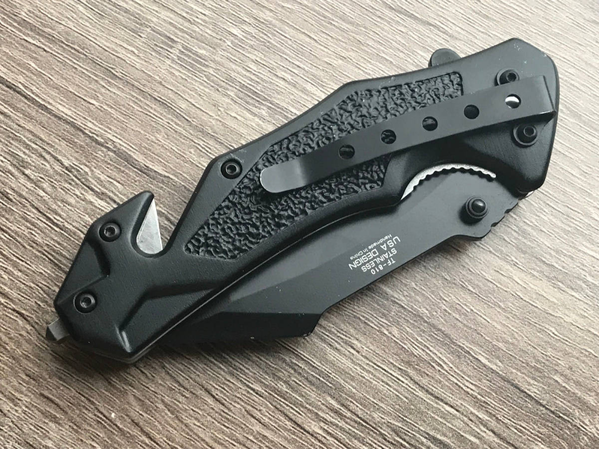 Tac Force サバイバル緊急時脱出機能ナイフ クイック オープン シートベルトカッター ウインドーブレークポイント ハンティング ナイフ 狩猟刀 売買されたオークション情報 Yahooの商品情報をアーカイブ公開 オークファン Aucfan Com