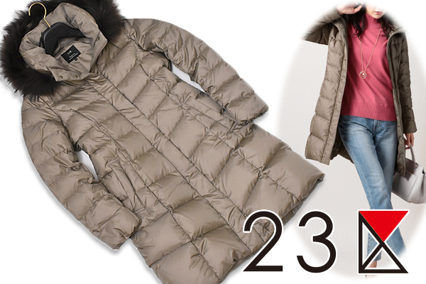 o621新品32，184円/ 23区 / ニジュウサンク【秋冬の定番】シレータフタ 
