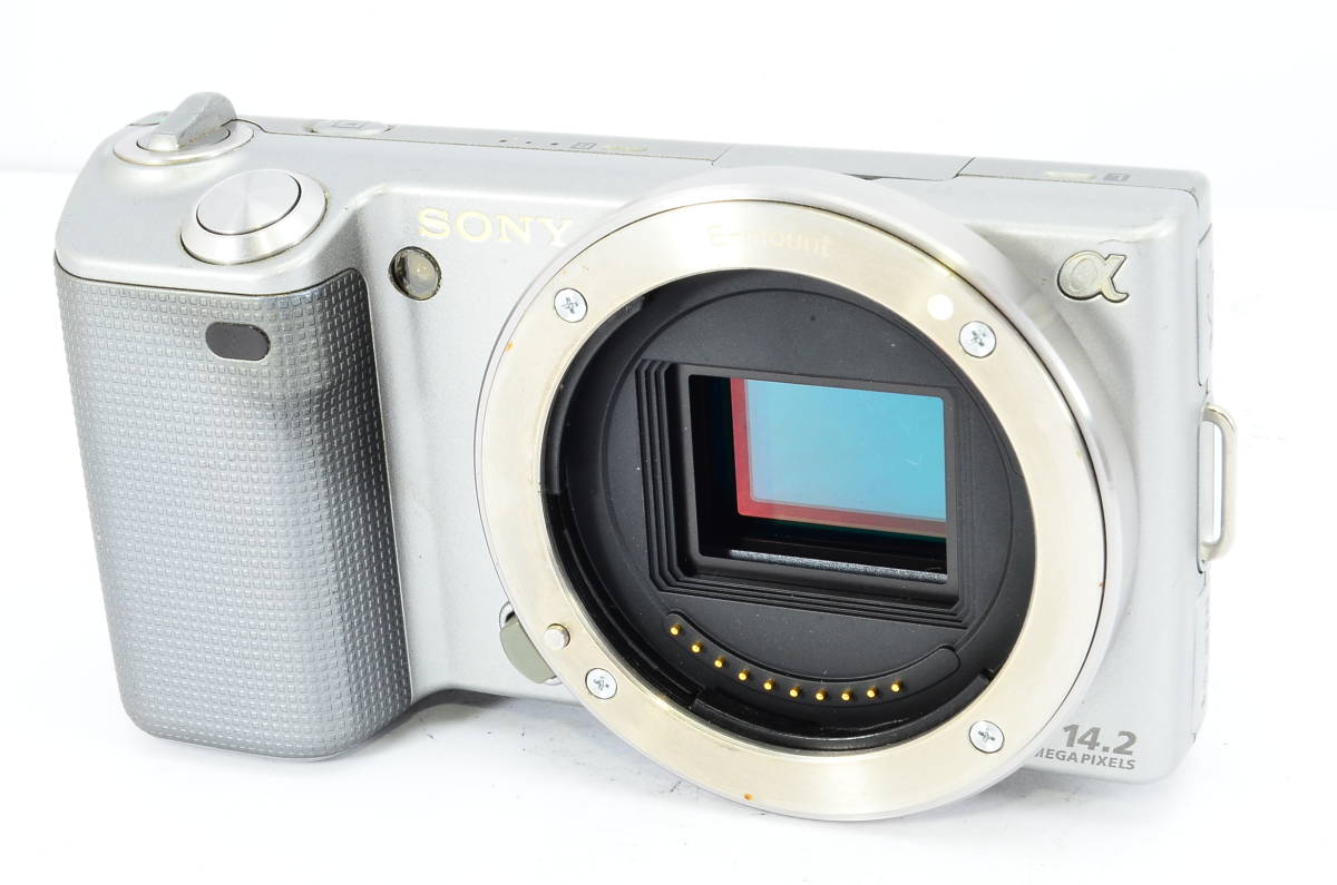 1円〜 SONY ミラーレス一眼 NEX-5 ジャンク ブラック ボディ(ソニー 