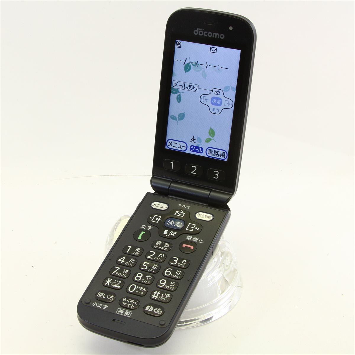【送料無料・1円】 らくらくホン ベーシック4 F-01G ブラック■docomo★Joshin4962