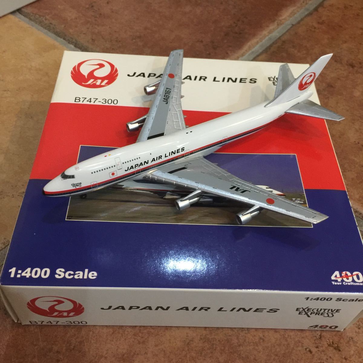 B747-400 JAL 日本航空 1⁄300 hogan ユナイテッド ダイキャストモデル