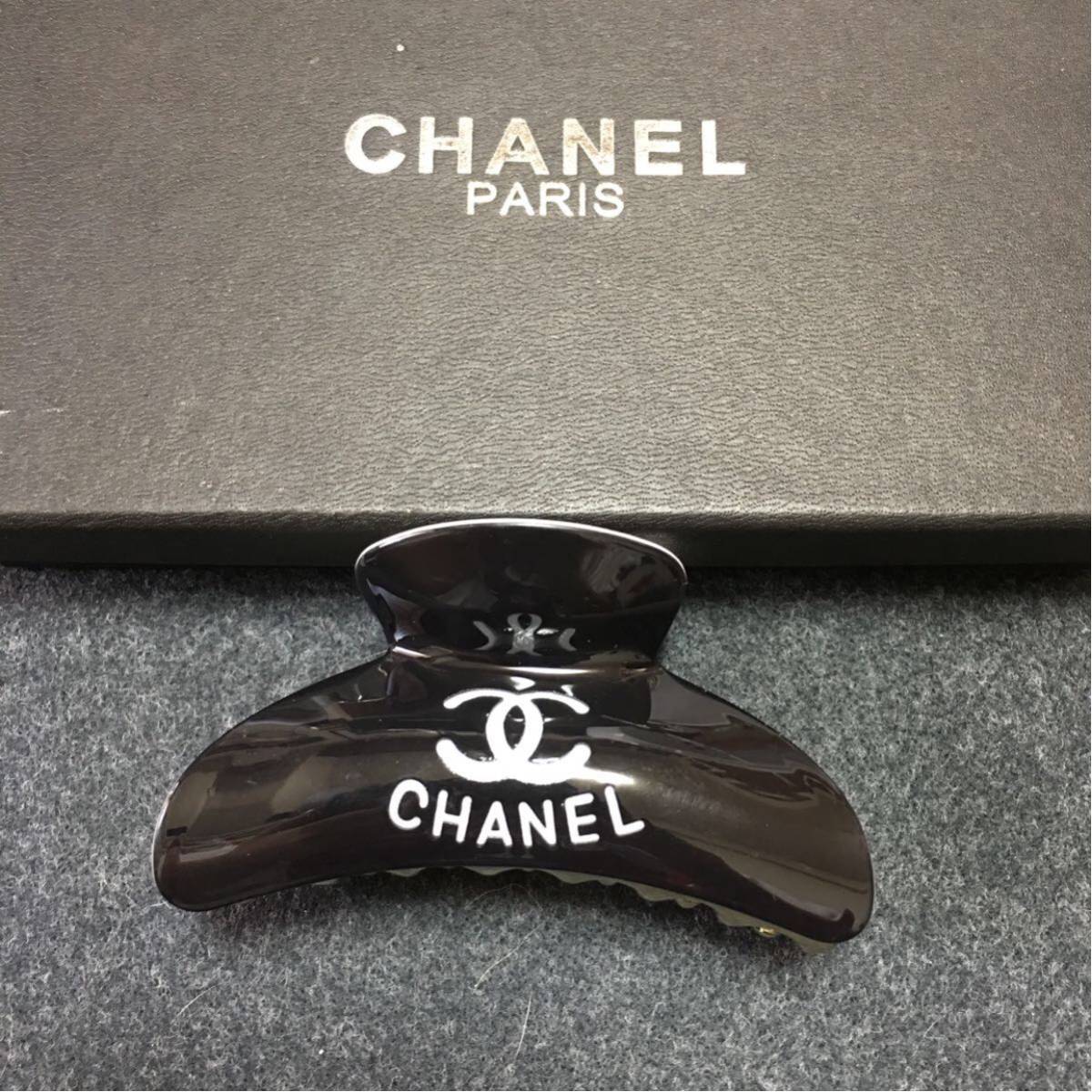 CHANEL ヘアクリップ ノベルティ シャネル ヘアピン ブラック お値下げ 