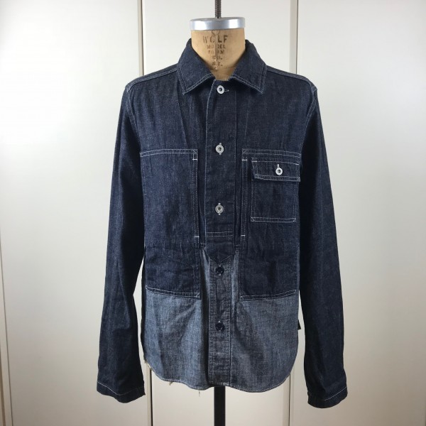 Nigel Cabourn (ナイジェルケーボン) インディゴデニムシャツ