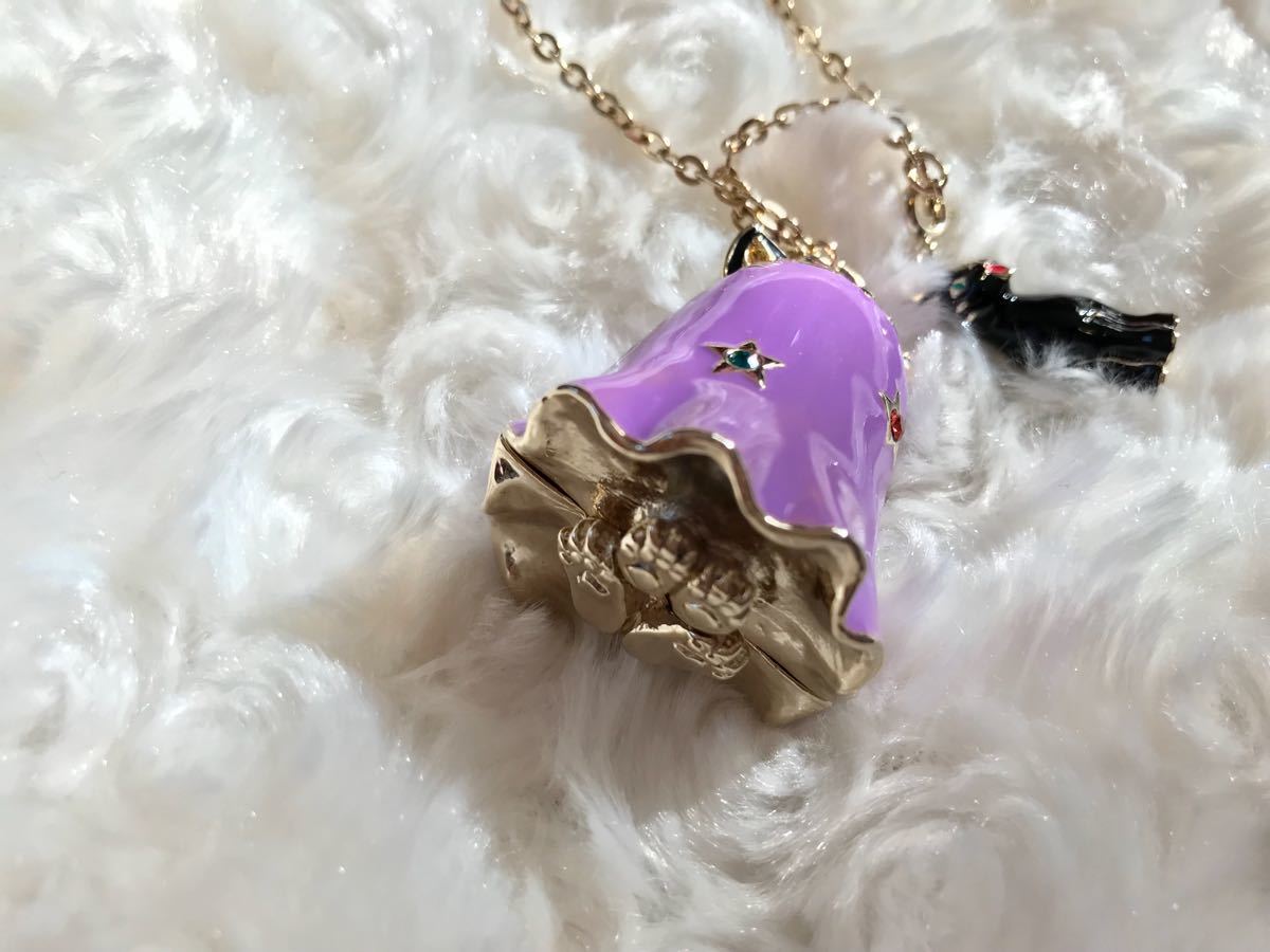 アナスイ ハロウィン 猫 ネックレス ANNA SUI | 猫モチーフ ネックレス 