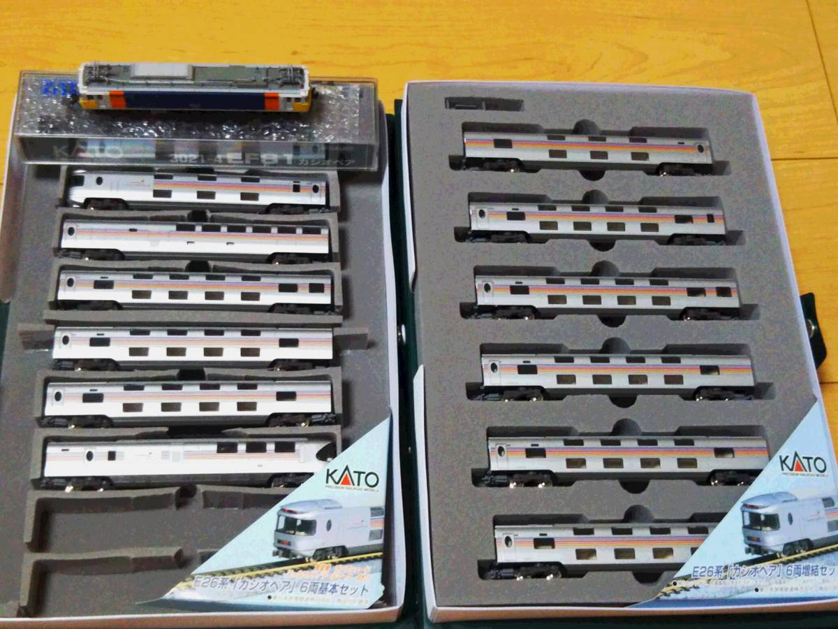 KATO EF81＋E26系「カシオペア」基本＋増結13両フル編成 KATO KATO