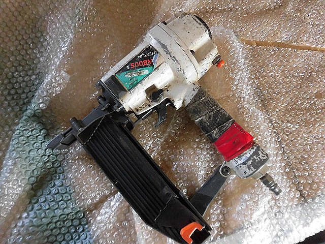 HITACHI⁄日立工機 中古活用!!日立フロァータッカーN5008MM型 50mm 常圧 