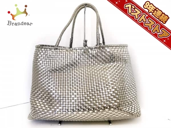  アンテプリマ ANTEPRIMA バッグ トートバッグ ワイヤー シルバー イントレッチオ(かばん、バッグ)｜売買されたオークション情報、yahooの商品情報をアーカイブ公開 - オークファン かばん、バッグ