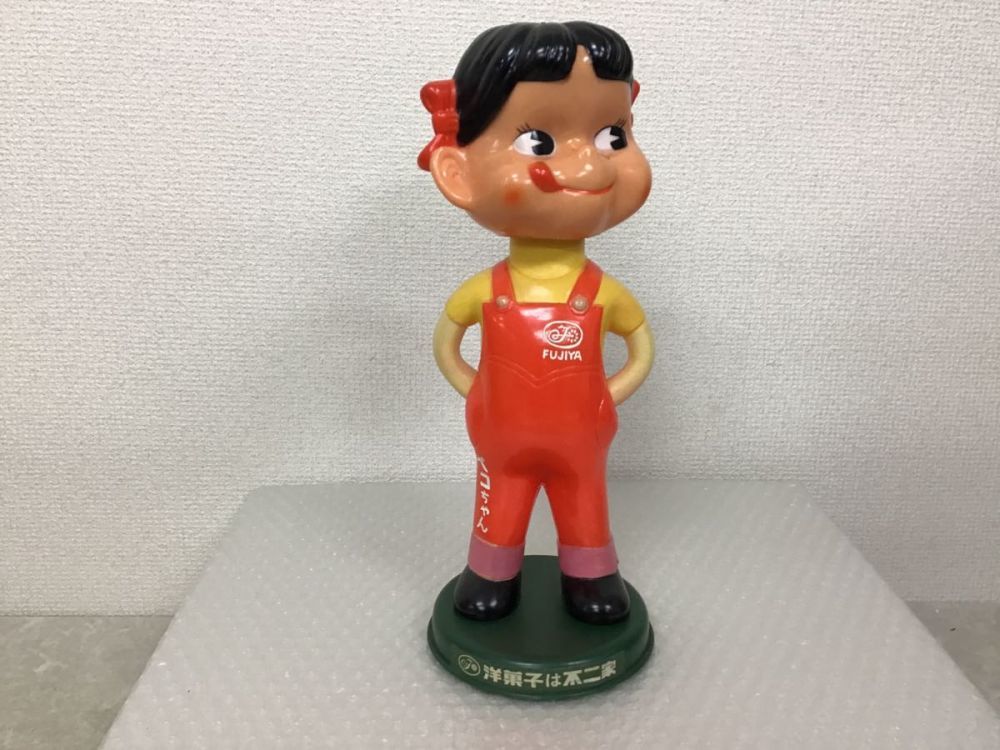 ペコちゃん人形 約30cm ペコちゃん フィギュア 128-PK01 約30cm Yahoo