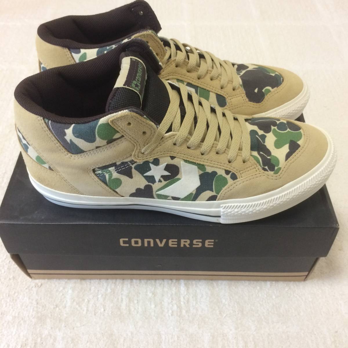 コンバース CONVERSE ALL コンバース、オールスターにあのカモフラ柄が 