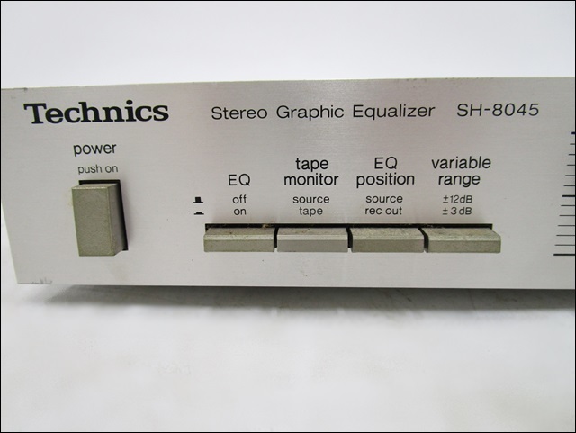 16 52-80152-05 Technics テクニクス ステレオ グラフィック イコライザー SH-8045 福52