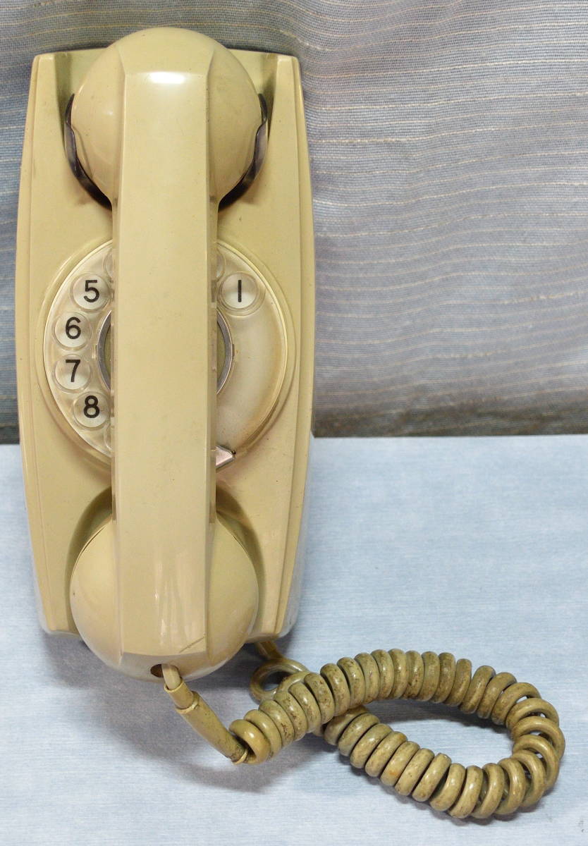 岩崎通信機株式会社 小型-A1W電話機 NTR3101 1968.10 壁掛け式