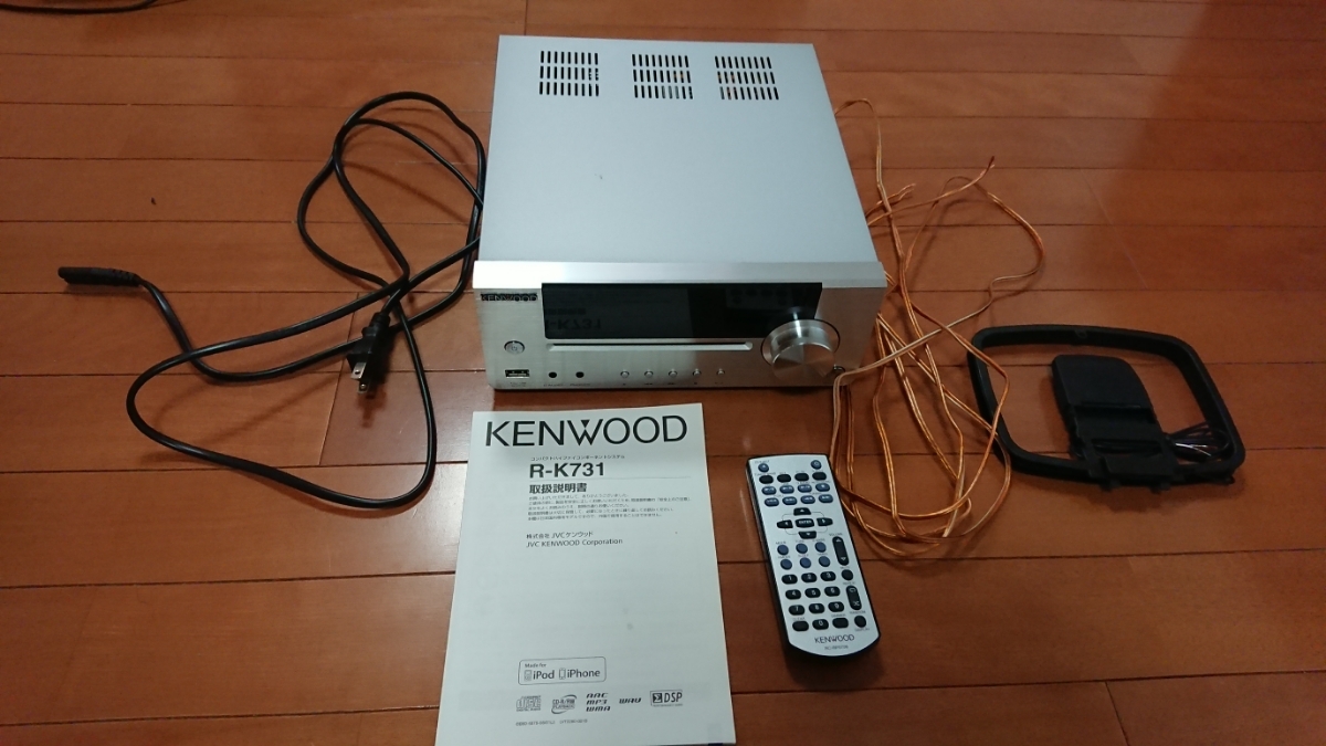 KENWOOD ケンウッド R-K731 CDレシーバーアンプ 動作品 KENWOOD