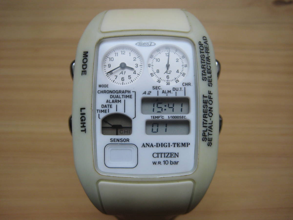 Citizen temp Ana-Digital 8986-087089 Y Gem - watch ana-digi Very 