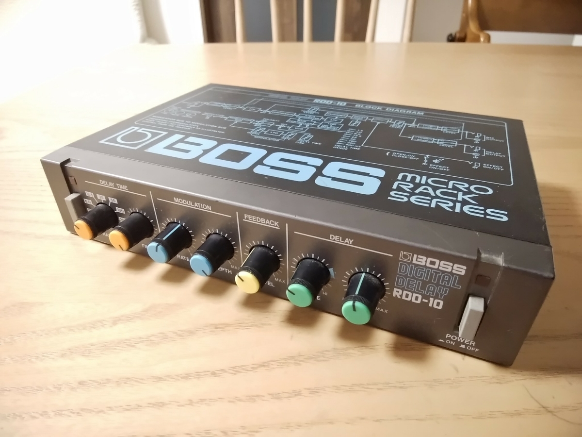 BOSS RDD-10 DIGITAL DELAY デジタルディレイ ハーフラック roland