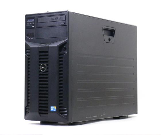 DELL PowerEdge T410 II 冗長電源 Xeon E5620 2.4GHz 12GB 1TBx2台(SATA3.5インチ/RAID1構成) DVD+-RW AC*2 PERC 6/i