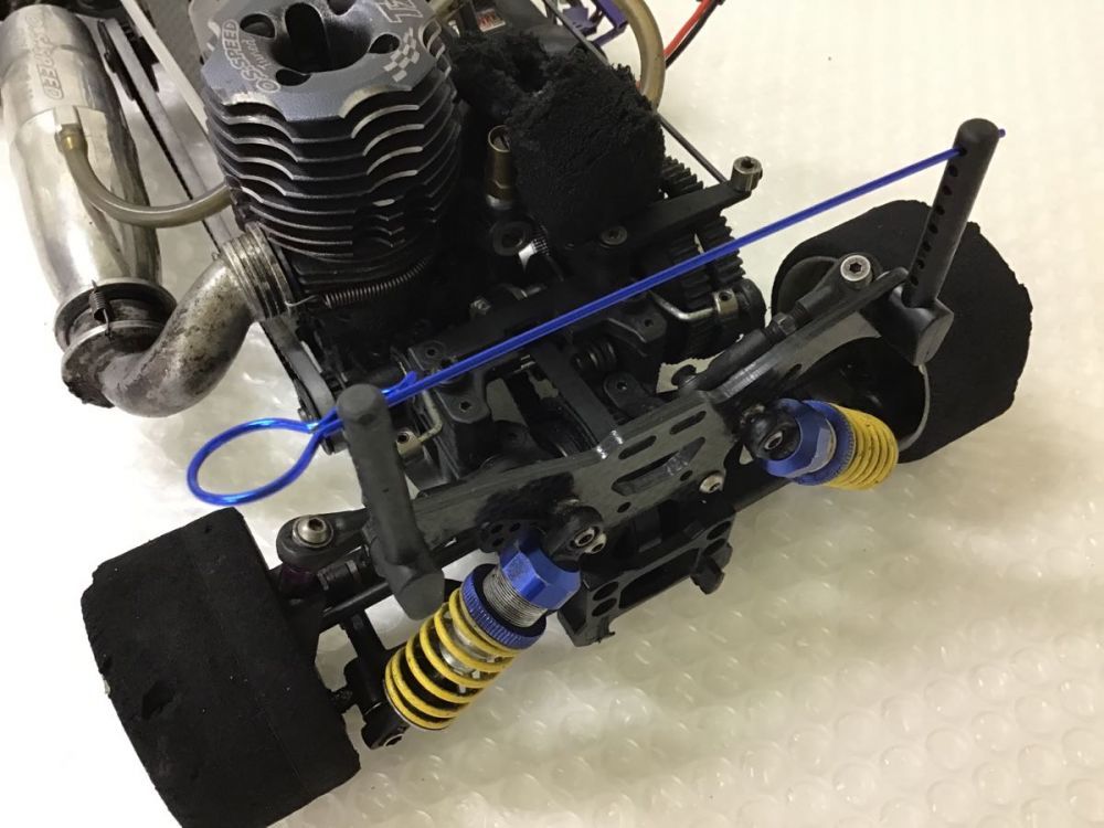 特別商品も揃えた世界最大の RCエンジンカー サンワ ERG-WRX 小川精機