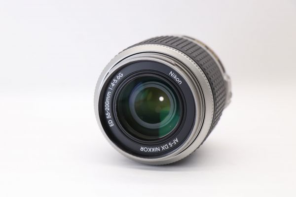 ◇美品◇Nikon AF-S DX NIKKOR 55-200mm F4-5.6 G ED シルバー