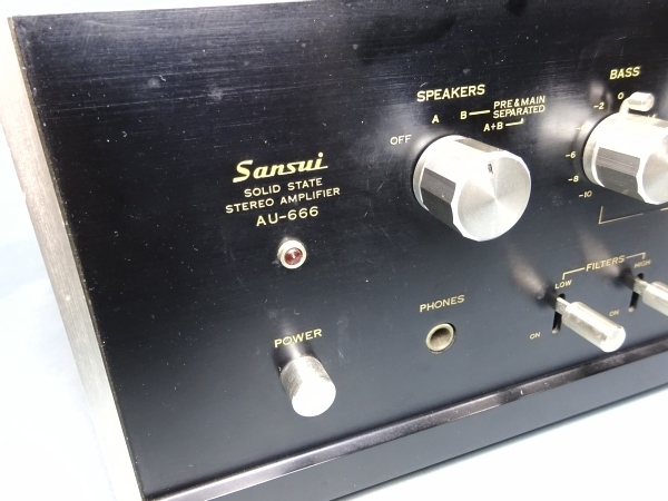 訳あり]□SANSUI AU-666 プリメインアンプ/山水/サンスイ□ 【公式通販】