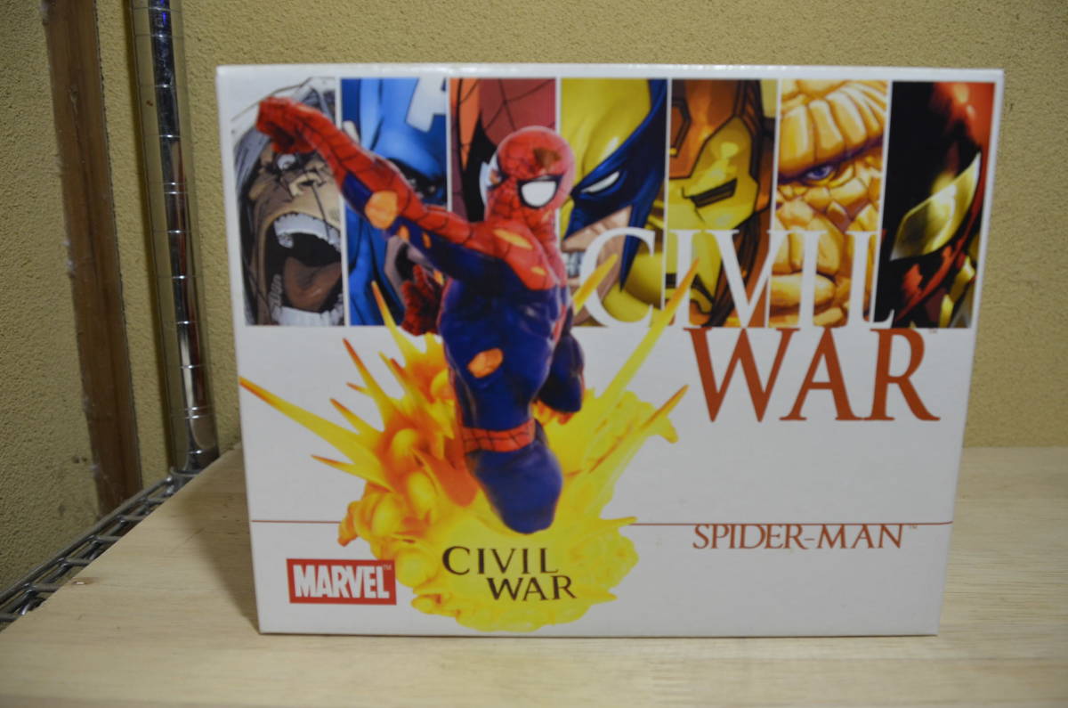 スパイダーマン スタチュー 「シビル・ウォー マーベルレジェンド 