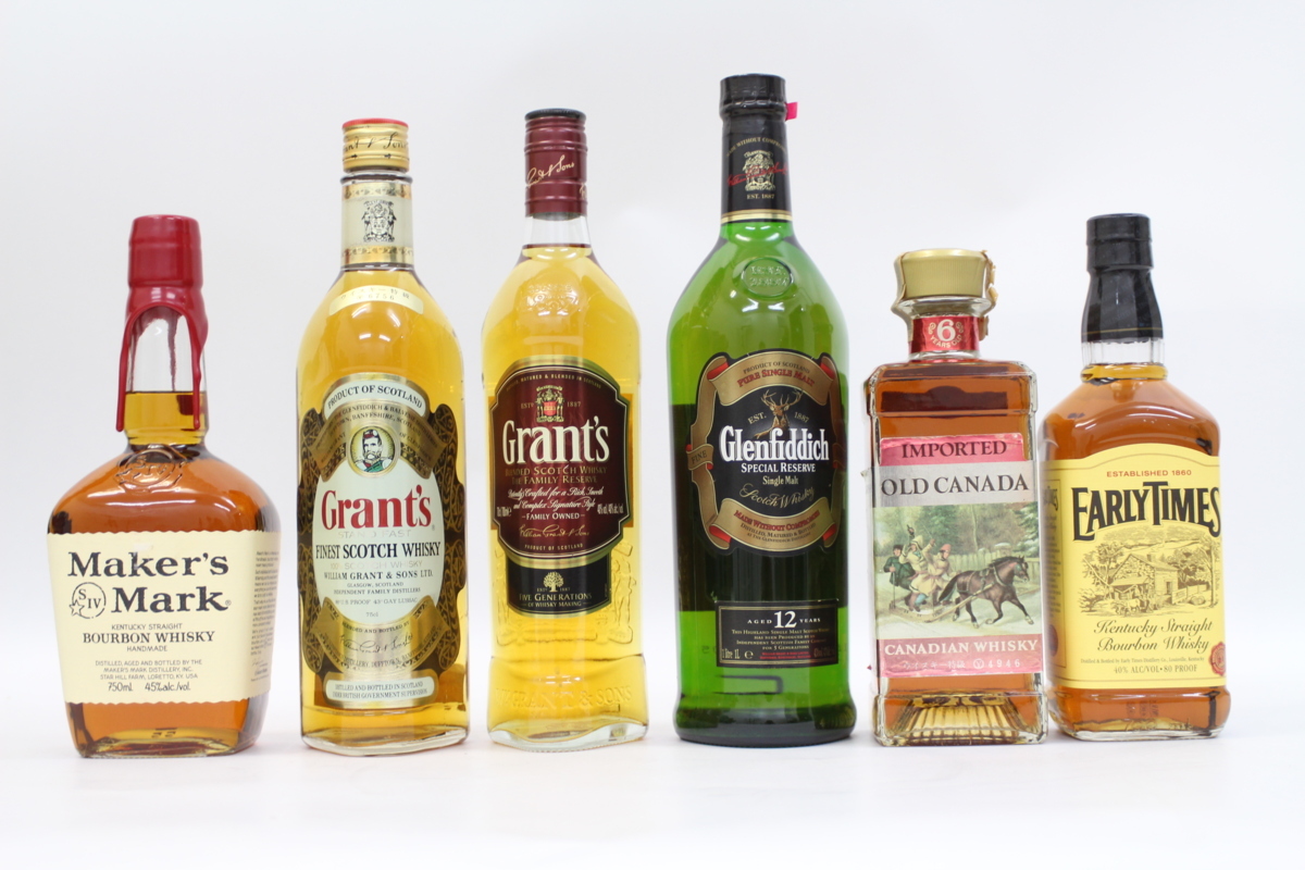 古酒　ウイスキー 　6点セット 古酒☆ ウイスキー 6本セット 古酒 ウイスキー 6点セット 古酒 【公式