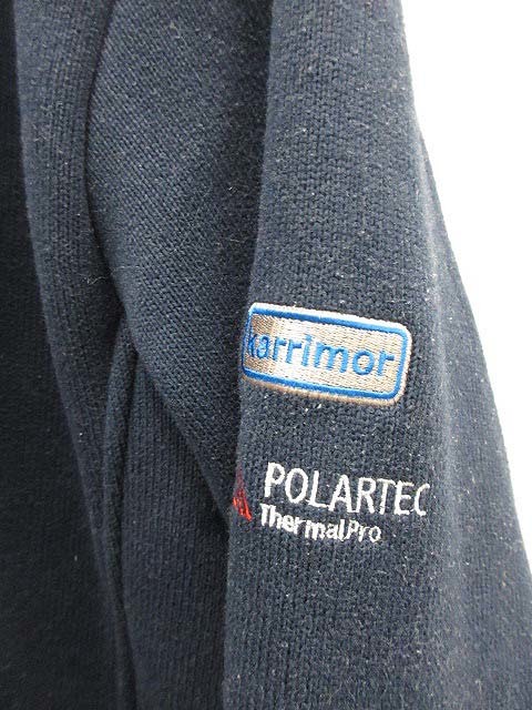 カリマー karrimor ジャケット パーカー ニット XL 紺 /DT □CA22