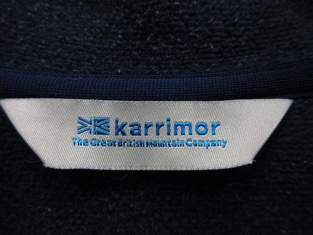 カリマー karrimor ジャケット パーカー ニット XL 紺 /DT □CA22