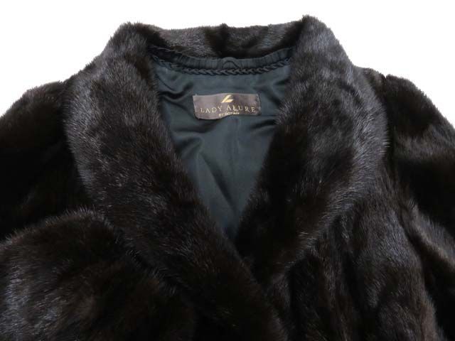 ブラックジュエル Black Jewel ミンクコート 11 ブラウン系 長袖 Black