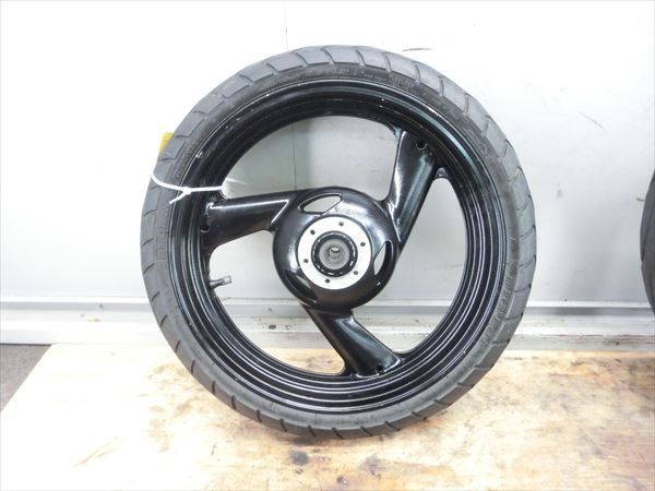 激安大特価，限定セール I4-1003 ヤマハ XJR400R-3 フロントホイール タイヤ RH02J-000 2001年モデル 4HNE 動画有(フロント)｜売買されたオークション情報、yahooの商品情報をアーカイブ公開 - オークファン ヤマハ用